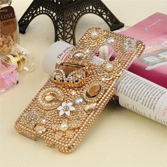 New Bling Phone Case - Note 8,  s9 Plus, Iphone - Picture 1 of 2